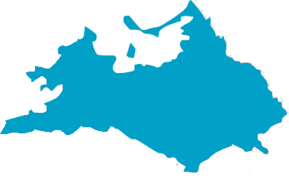 サービス対応エリア地図